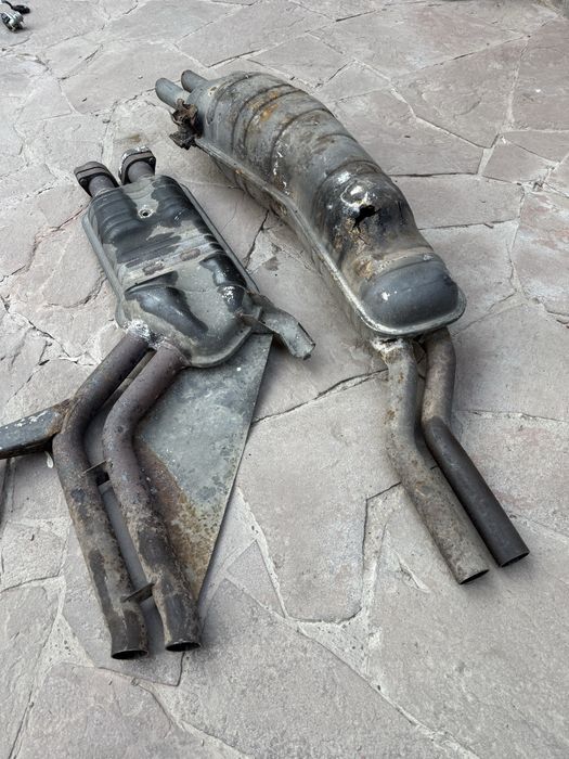 Глушитель и Резанатор на м50 BMW e34