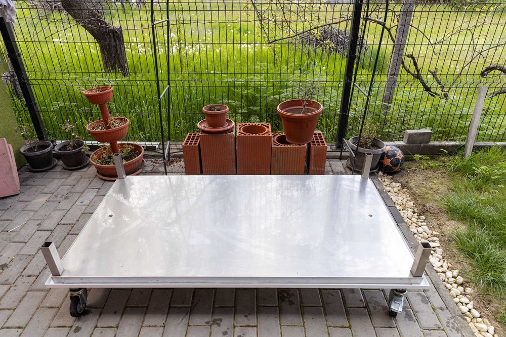 Количка и машина за захарен памук комплект