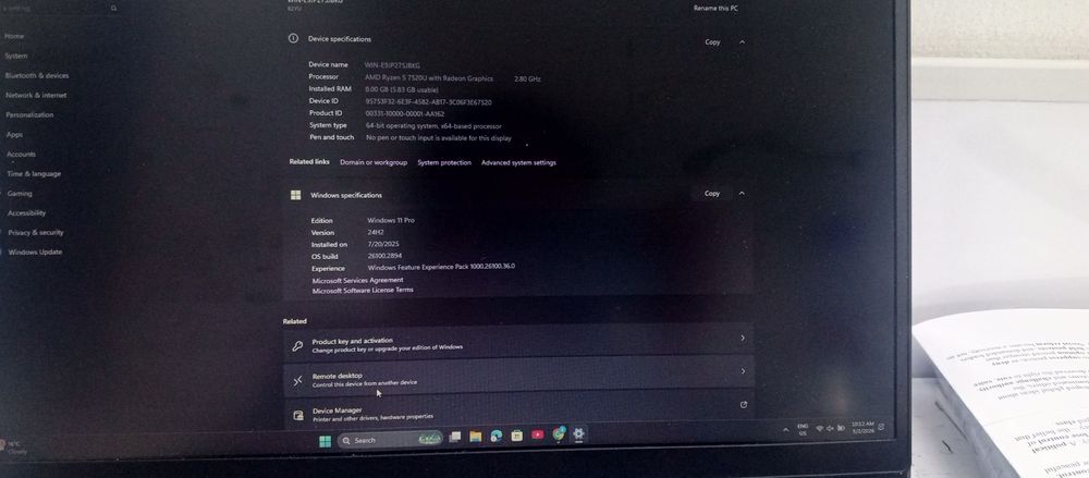 Lenovo noutbuk 1 yil kafolati bn
