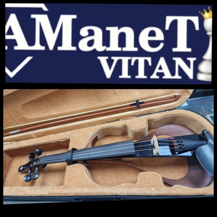 Amanet Vitan 107 Vioara Electrica Yamaha YEV-104 BL Geanta