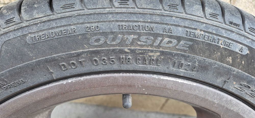 Летни гуми Nexen 225/45/17 с джанти  5 х 100Excel r17.