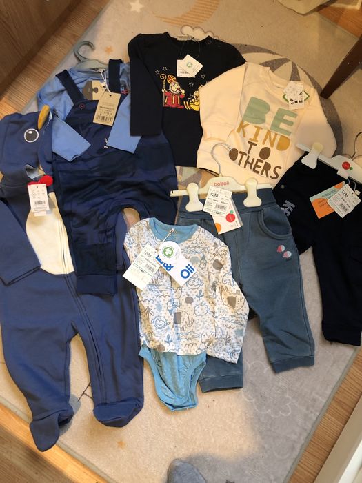 Haine noi cu eticheta, diferite marimi de la 6-12 luni