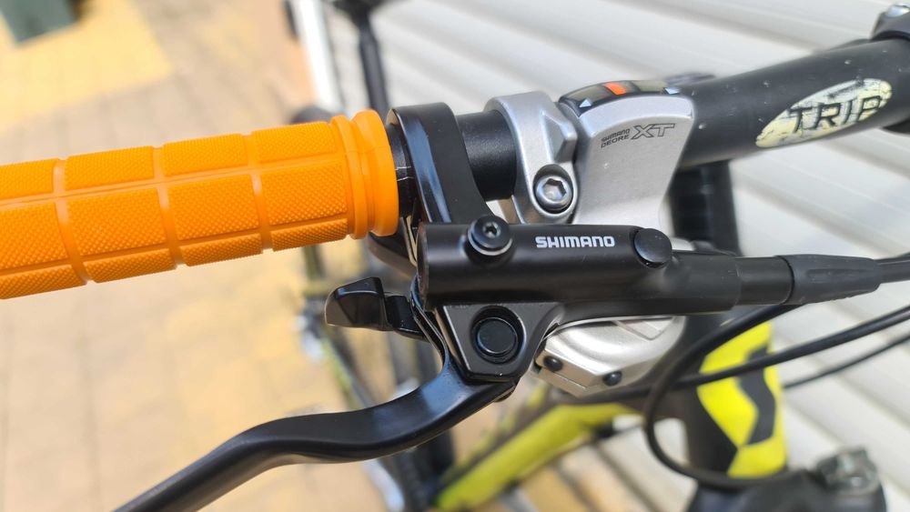 Алуминиев планински dirt jump Scott Aspect 27,5" цола инча с Shimano XT и вилка Manitou Black