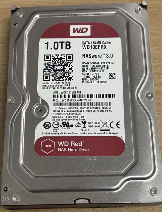 Жесткий диск seagate firecuda HDD 1 tb