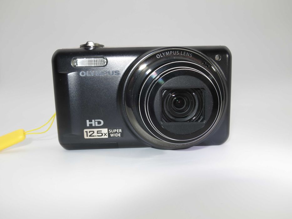 Olympus VR-325 компактен цифрова фотоапарат, дигитална камера с голям оптичен зум 12х, 14MP, отлично състояние като НОВО