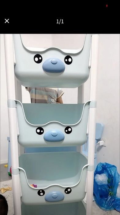 Стеллаж  для игрушек