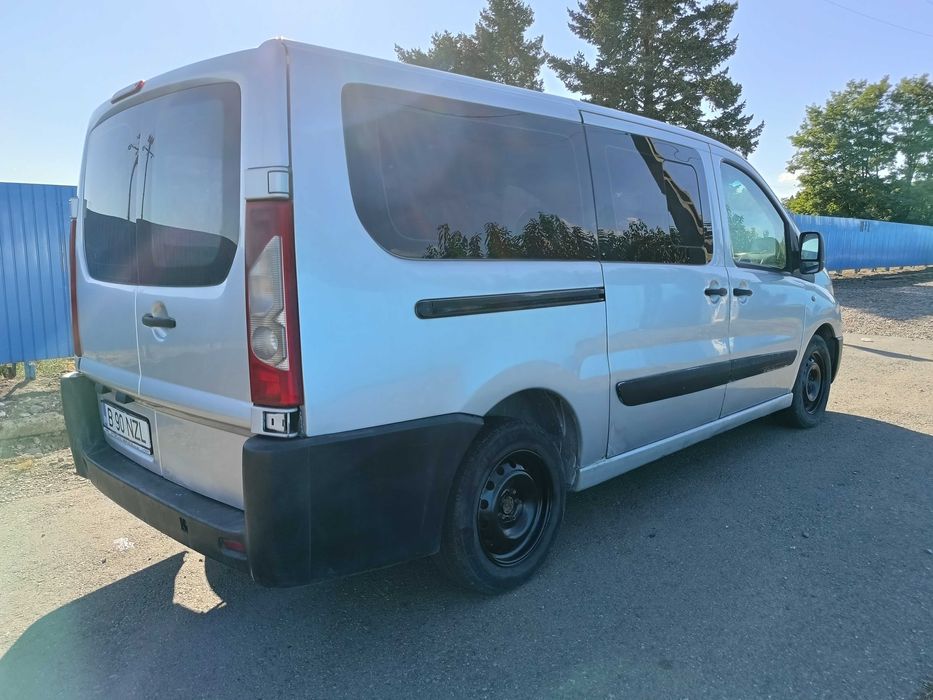 fiat scudo 9 locuri taxe mici similar cu peugeot expert citroen jumpy