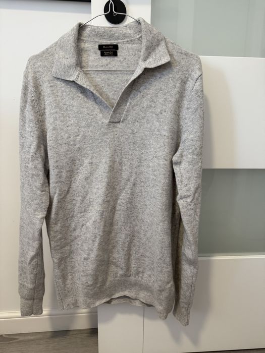 Pulover lana extrafina 100% Massimo Dutti