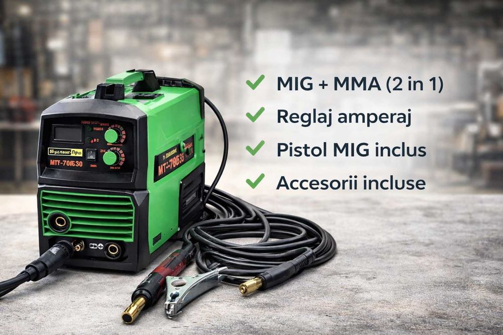 Aparat sudura MIG MMA 350A Mustang Pro profesional