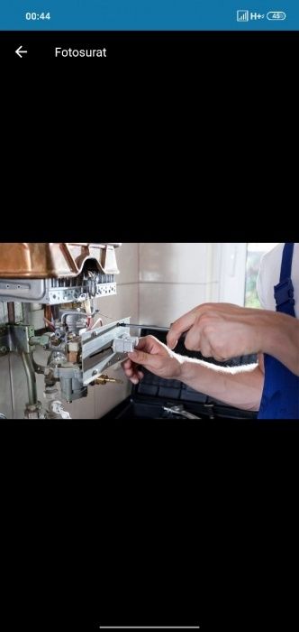 Ремонт газовых котлов и колонок воданагривател аристон любой марки