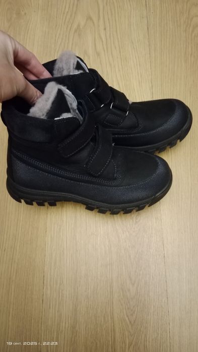 Зимни кожени ботуши, размер 36, естествена кожа