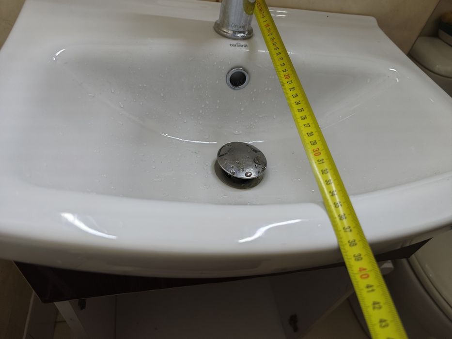 Chiuvetă baie cu dulăpior și baterie - Livrare gratuită Cluj