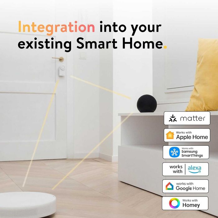 Умна брава Nuki Smart Lock Go 2025 Matter WiFi без ключ