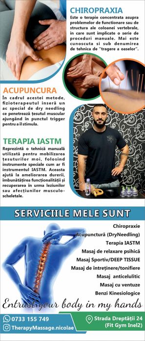 Chiropractor/Masaj/Acupunctura