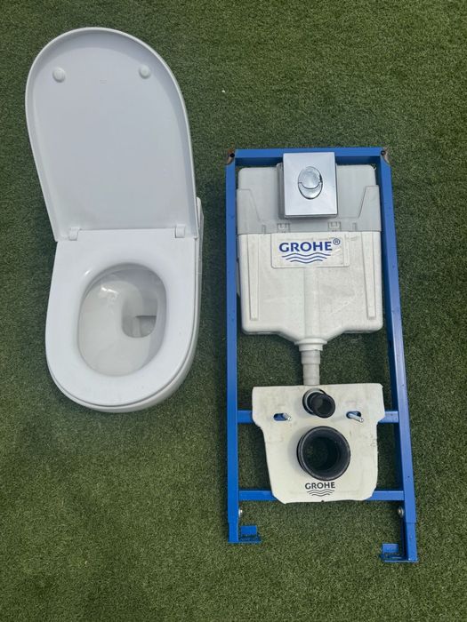 Унитаз подвесной унитаз с инсталяцией Grohe
