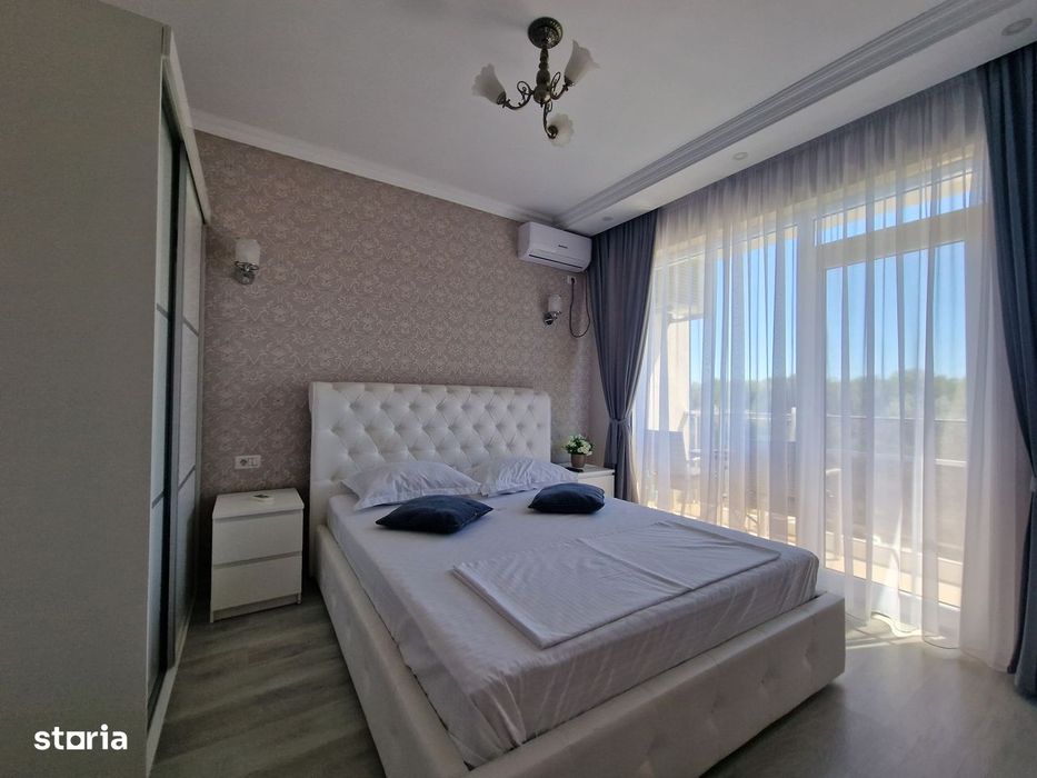 Mamaia Nord-3 camere mobilat-utilat la 350m de plaja, parcare