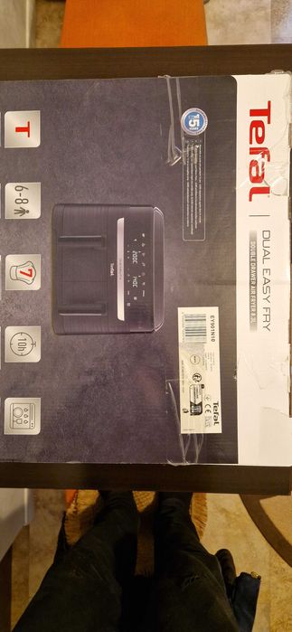 Friteuză cu Aer Cald Dublă Tefal Dual Easy Fry Grill EY901N10 – 7