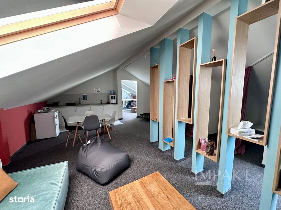 Spatiu office modern cu terase si parcari | 250 mp