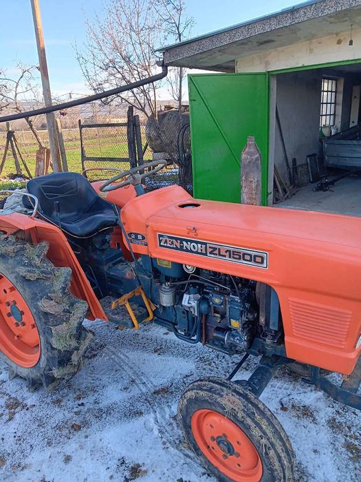 Трактор Кубота, 2 бр. Окопни култиватори и торачка