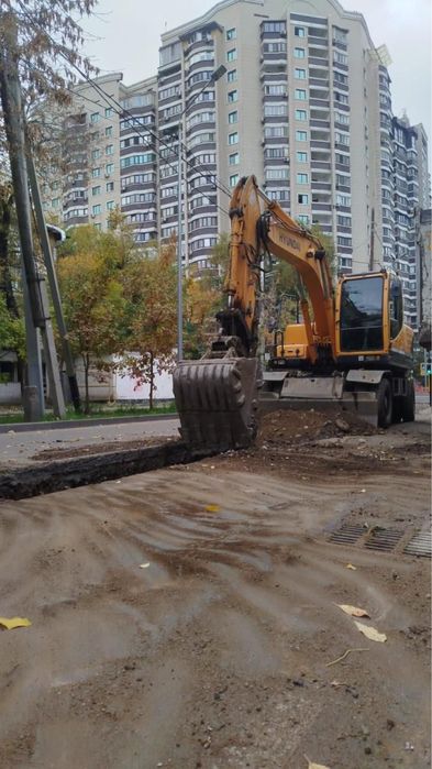Услуги экскаватора. Гидромолот