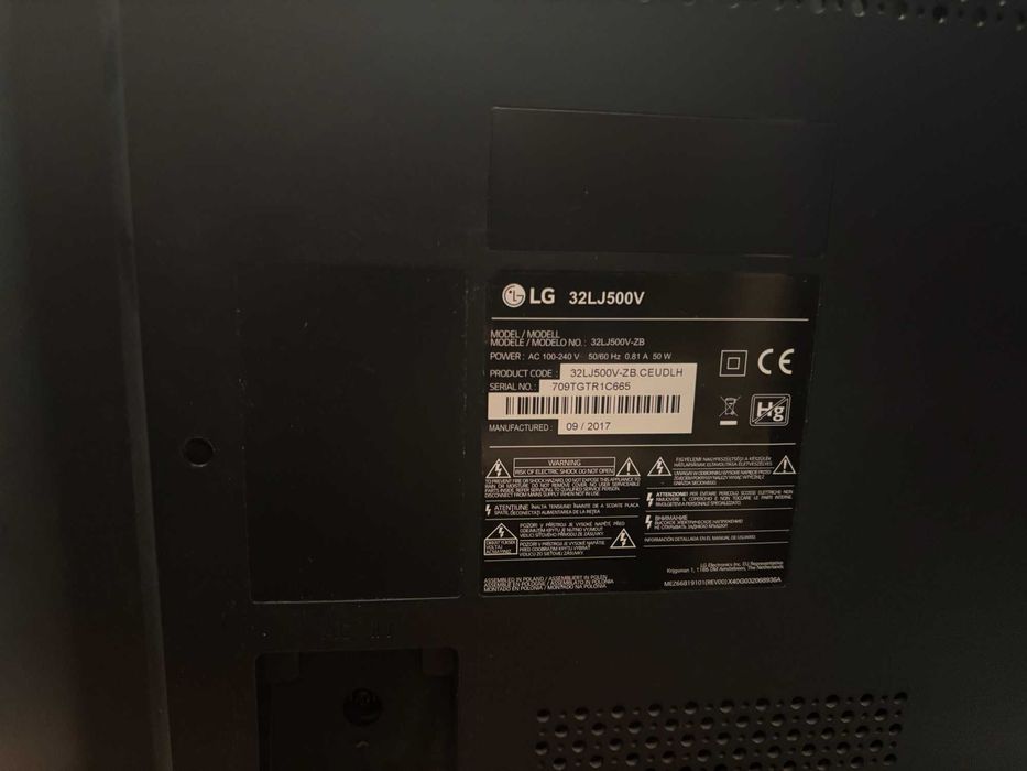LG телевизор 32 инча 32LJ500V - на части