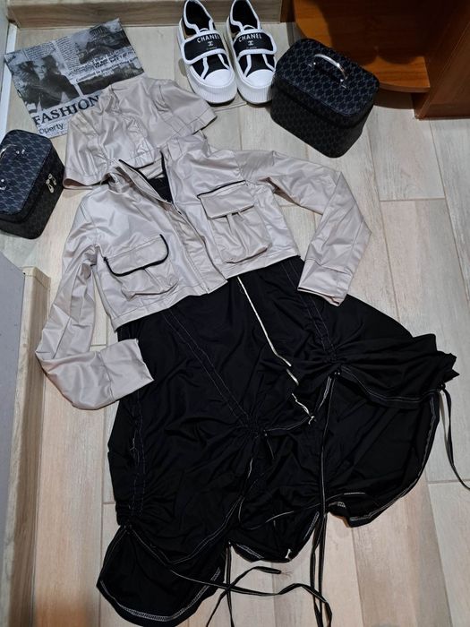 Дамска лятна рокля с  яке към нея