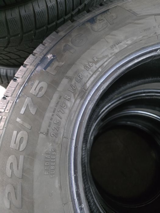4x 225/75/16C VARA CONTINENTAL 2020 Stare excelenta
