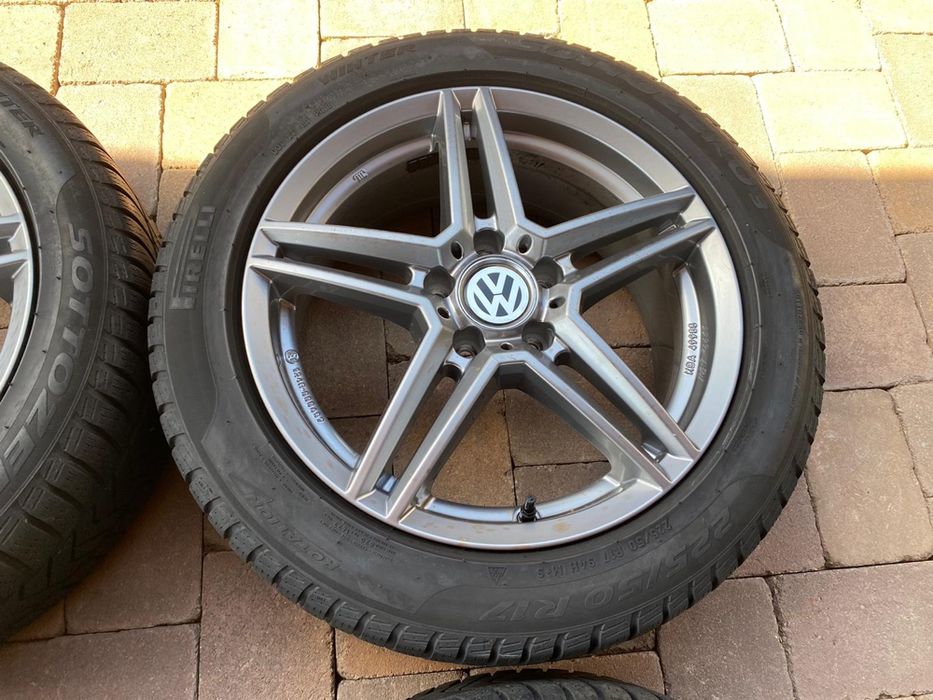Jante 17 VW Audi Skoda Seat 5x112 Pirelli 225/50/17 M+S