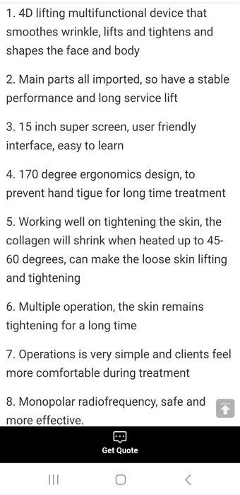 Aparat de radiofrecventa unipolara