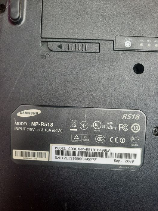 Продам ноутбук Samsung