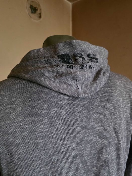 HUGO BOSS Мъжки Суичър Горница С Качулка Ежедневен Спорт Раз.L