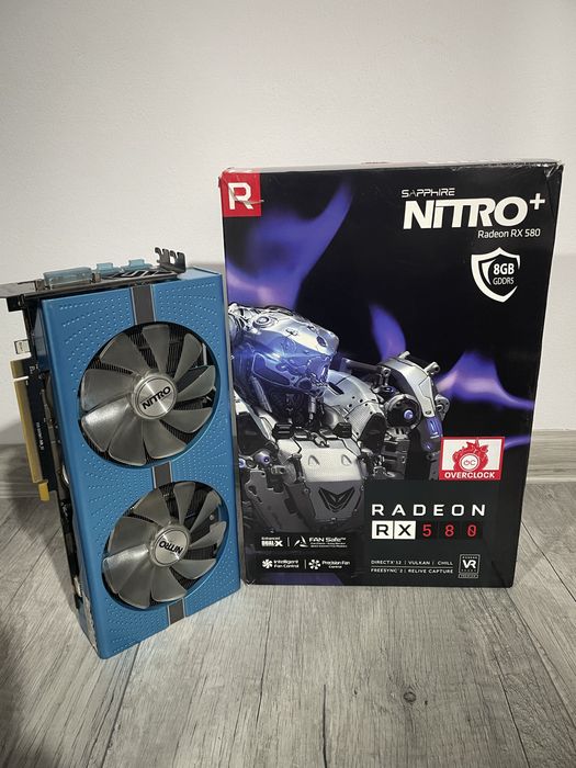 Placa video SAPPHIRE Rx580 8gb special edition