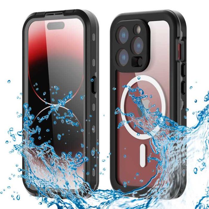 Husa antisoc 360 waterproof iPhone 16 Pro Max 17 Galaxy S24 Ultra S25
