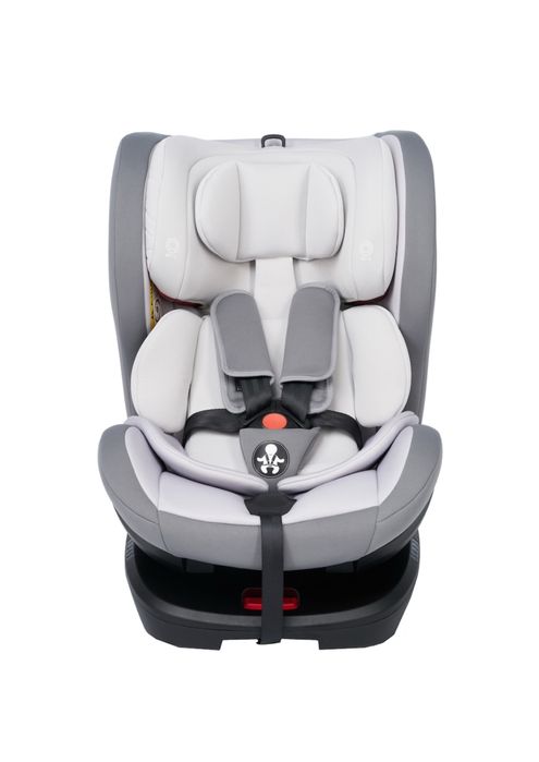 Scaun auto pentrun copii U-Grow, cu isofix, rotativ, 0-36 kg, rosu