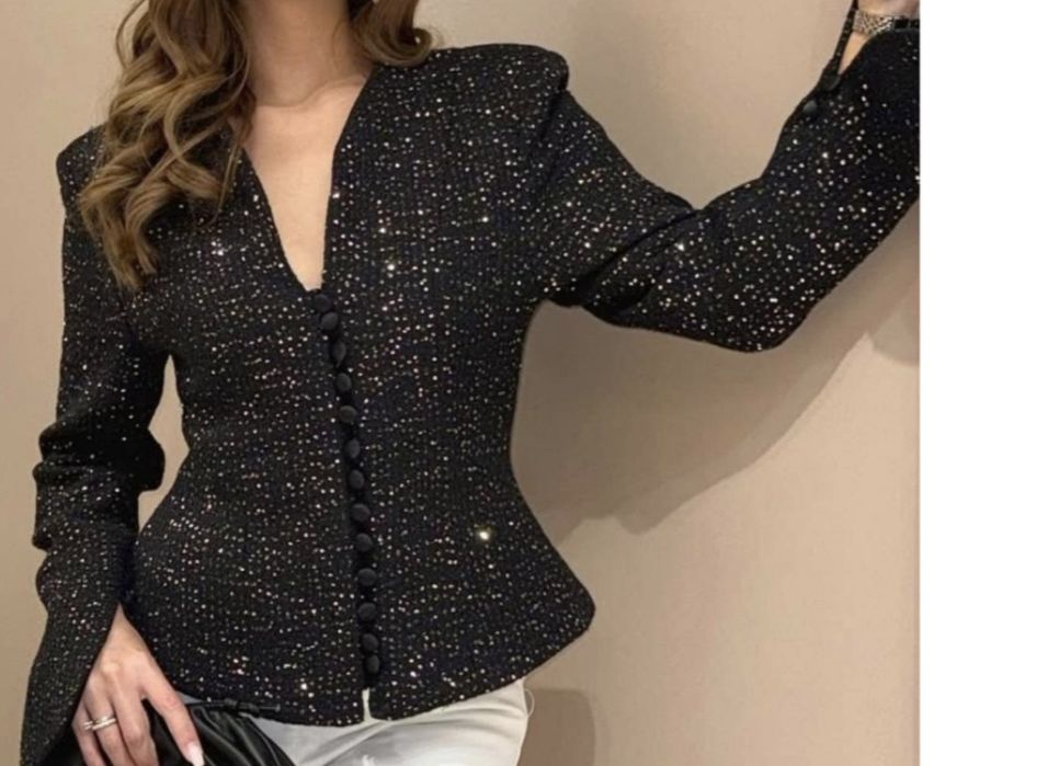 Пиджак женский черный