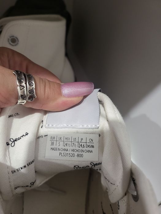 Високи кецове Pepe Jeans/маратонки Adidas