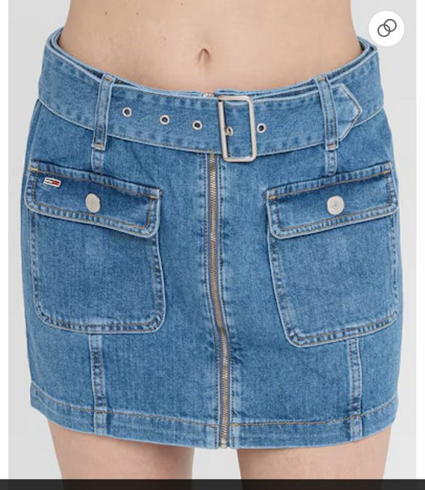 Дънкова пола Tommy jeans