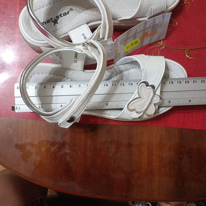 Детски бели сандали 31