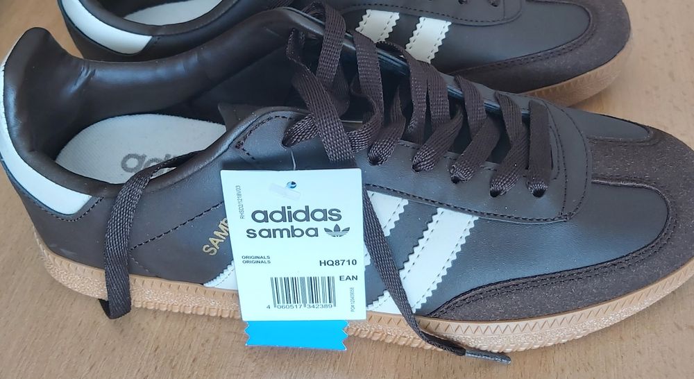adidas Samba Dark Brown/Off White