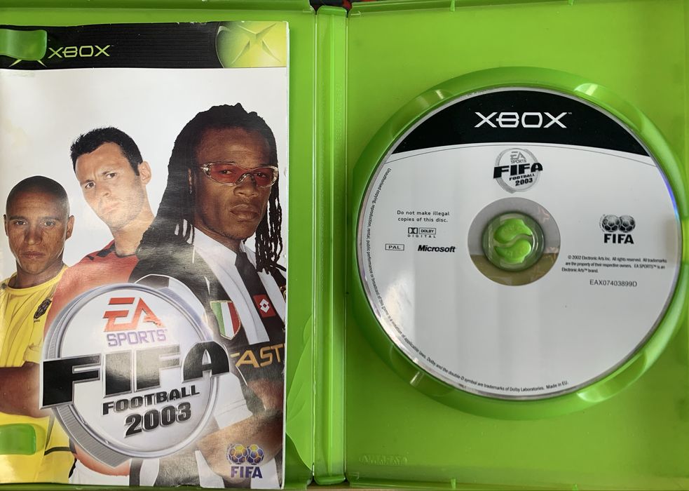 Fifa 2003 Xbox, Fifa football 2003 Xbox