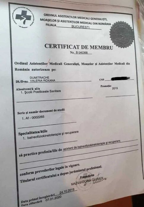 . Kinetoterapie, masaj terapeutic