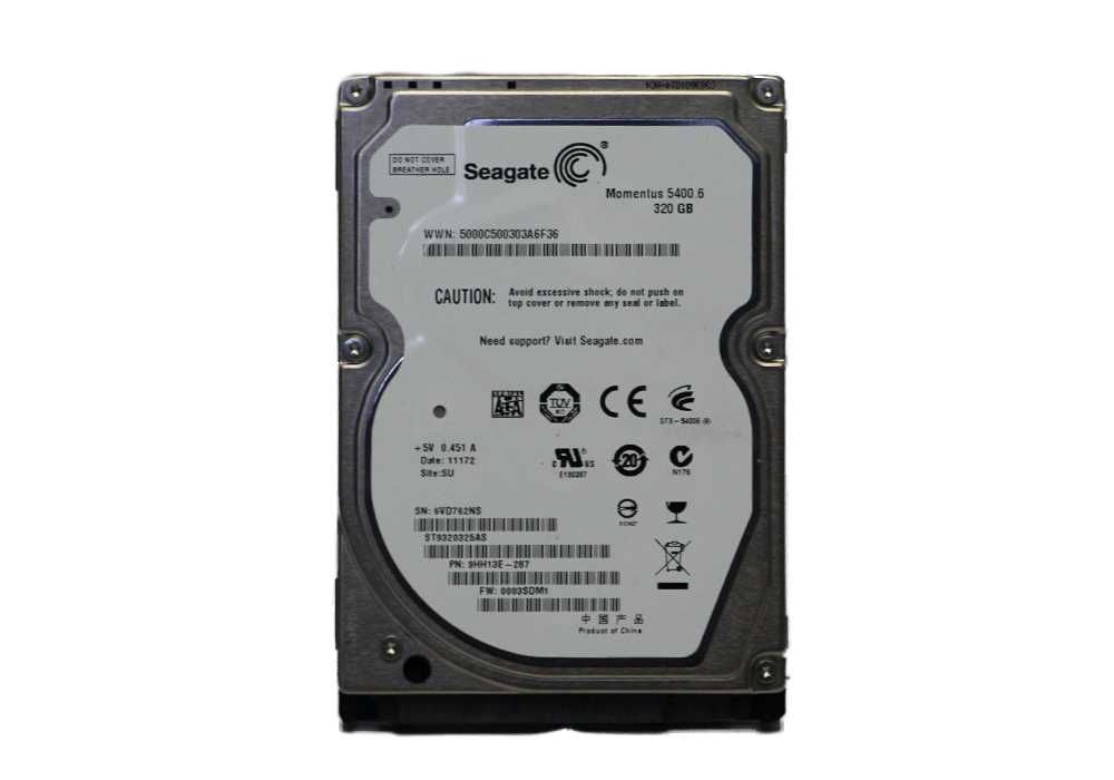Жесткий диск HDD 320 Gb SATA 2.5 - 9.5mm Seagate