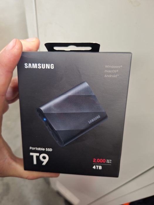 SSD extern Samsung T9, 4TB