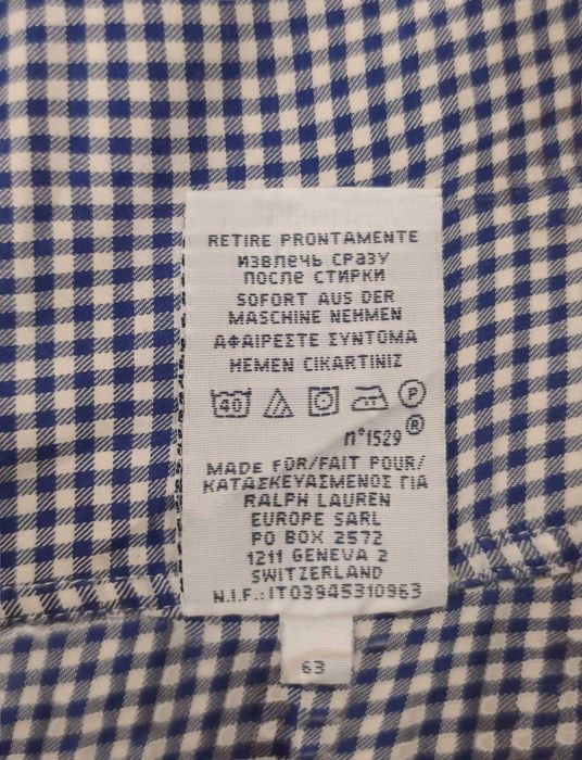 Camasa Polo Ralph Lauren - Checkered Blue