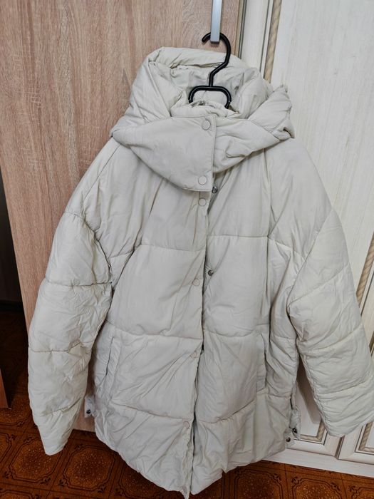 Белый куртка зимний
