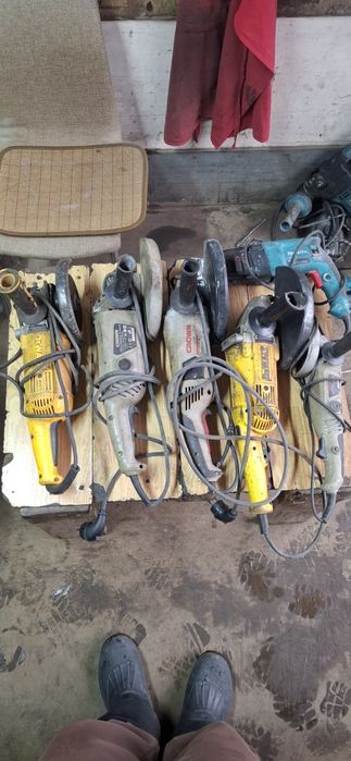 Болгарки разных размеров