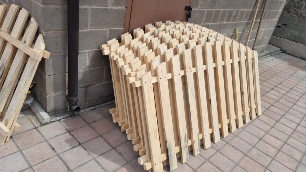 Штакетник забор ограждение