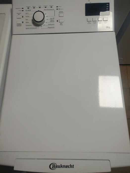 Пералня с горно зареждане Bauknecht WAT Prime 652 Di N