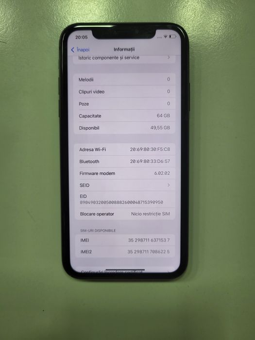 iPhone 11 Black FullBox Cutie Neverlock ca Nou Impecabil Poze Reale