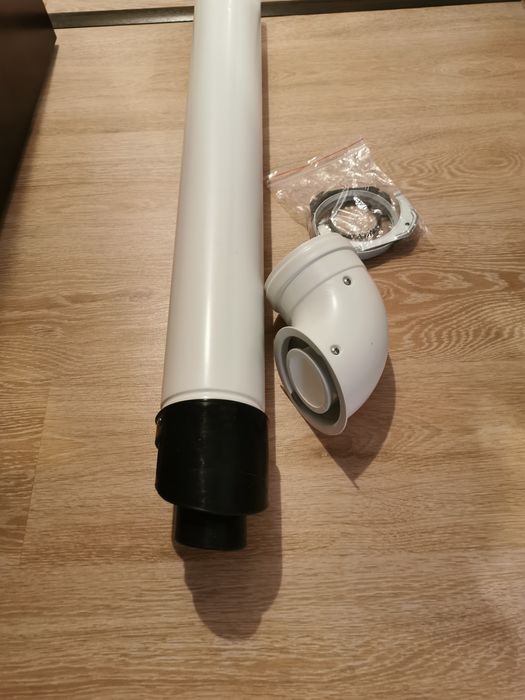 Kit evacuare gaze arse centrala Immergas (garnituri I si cot incluse)